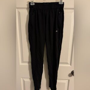 Small Black Joggers With Zipper Pockets